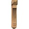 Ekena Millwork Imperial Arts and Crafts Smooth Bracket w/ Offset Brace, Western Red Cedar, 7 1/2"W x 36"D x 40"H BKT0806X36X40IMP03SWR - alternate 2